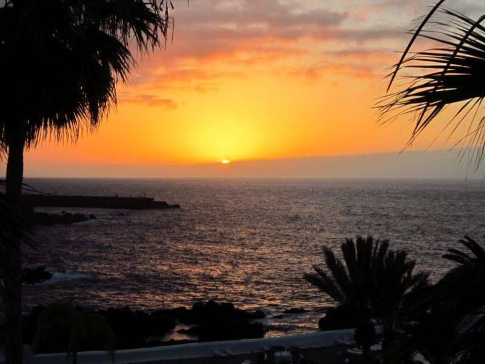 Sonnenuntergang aus dem Zimmer Hotel ValleMar