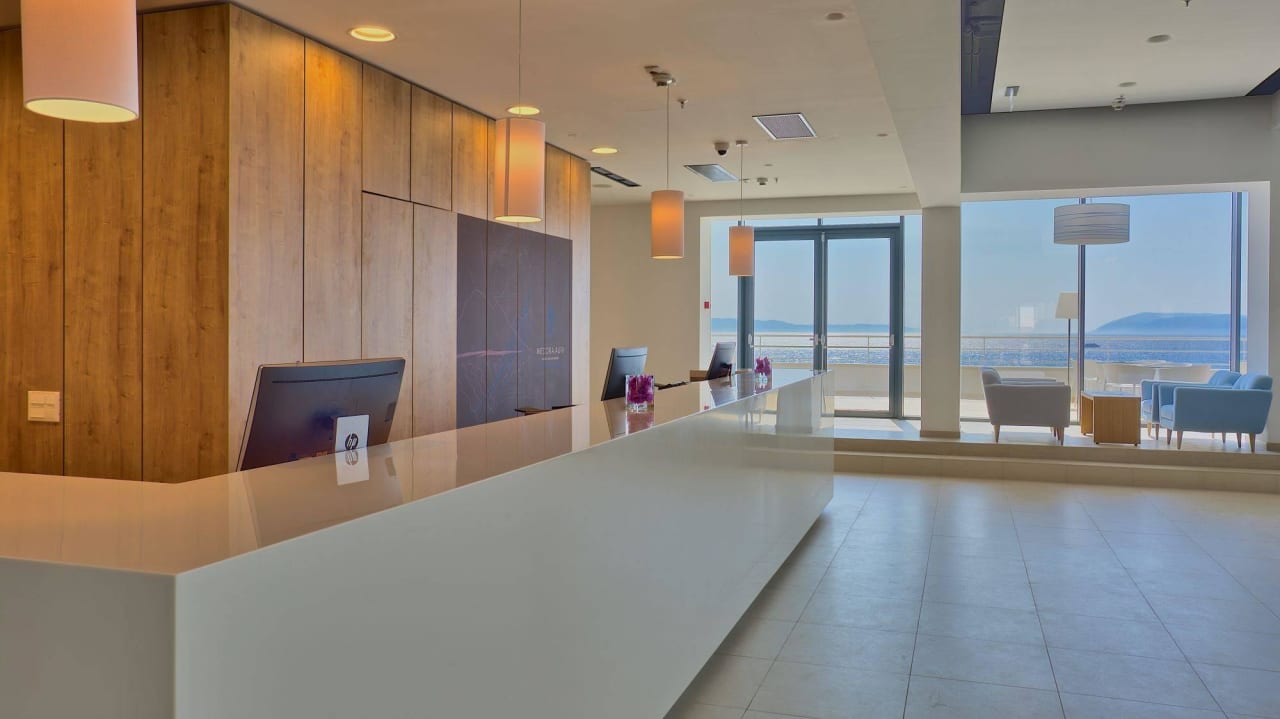 Reception Medora Auri Family Beach Resort