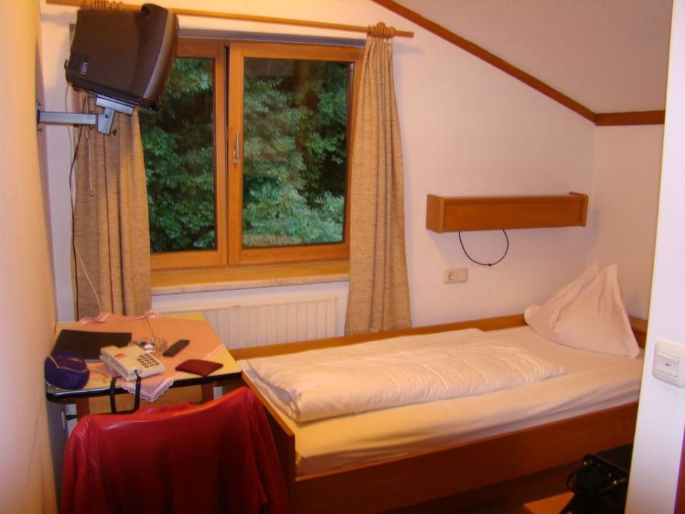 Einzelzimmer Straßenseite Hotel Garni Seestrand