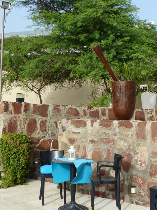 Von dort hat man einen Blick aufs Meer Hotel Oasis Atlantico Praiamar