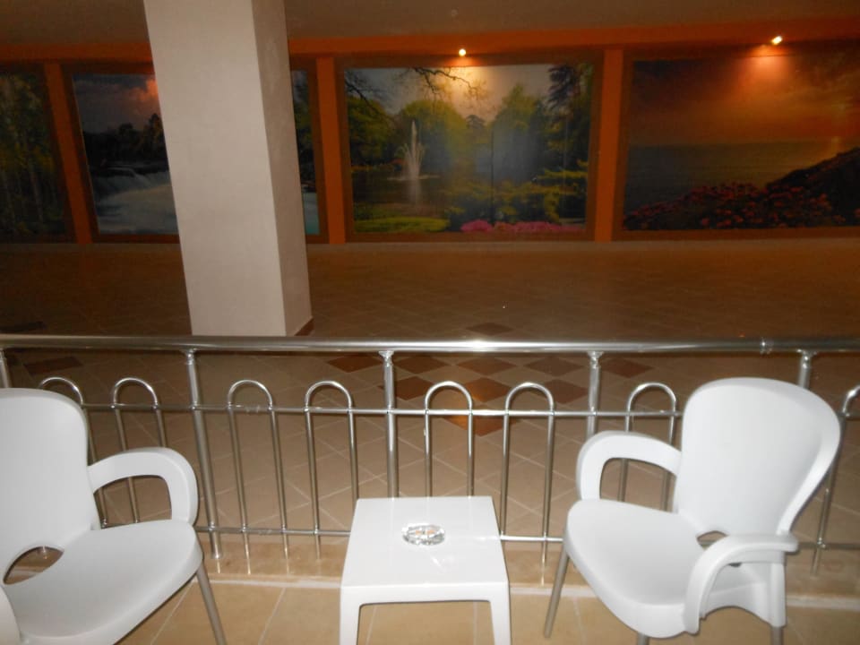 Ausblick vom Balkon im Nebengebäude FUN&SUN Smart Hane Sun Hotel