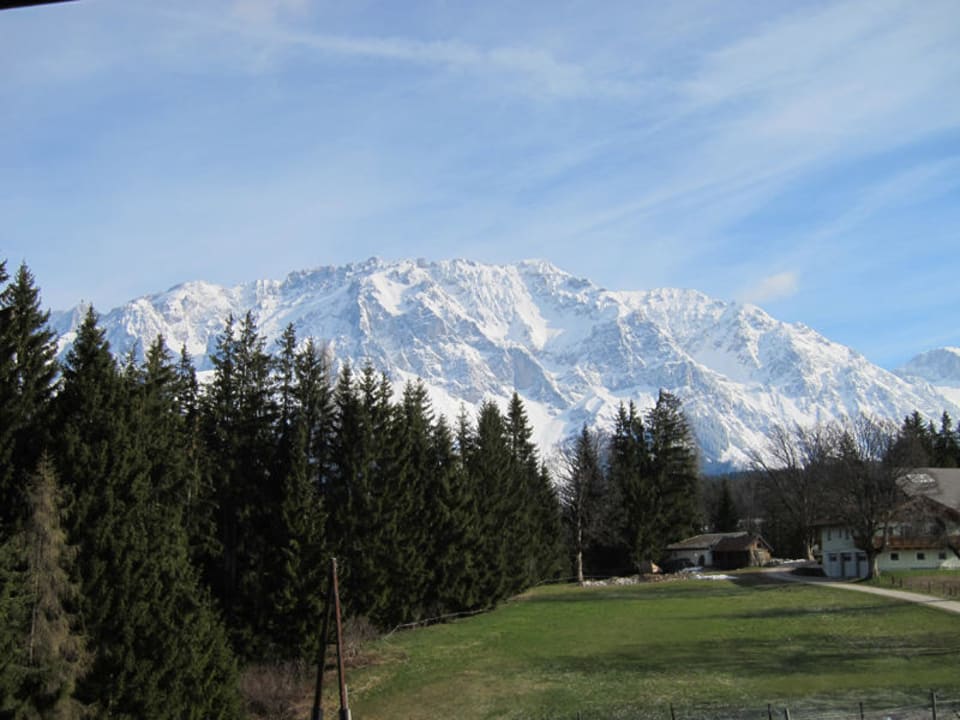 Ausblick auf den Dachstein Naturhaus Lehnwieser