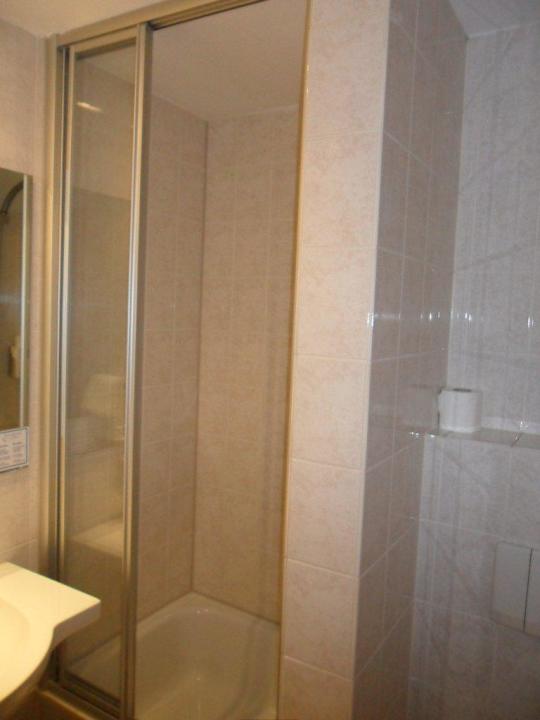 Dusche mit tiefen Einstieg Hotel Gasthof zur Post