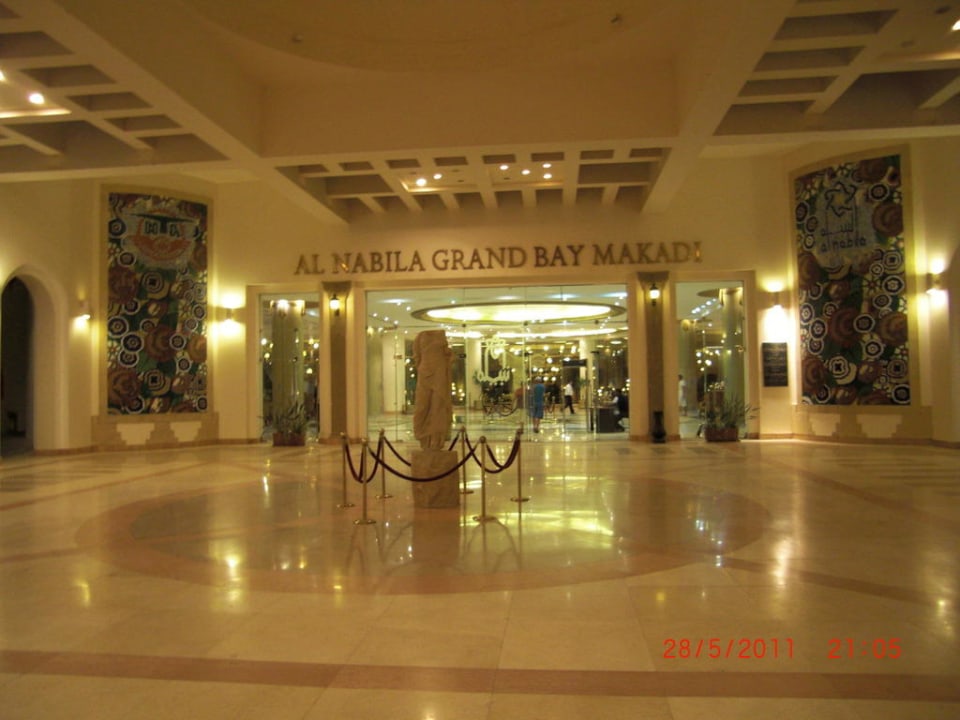 Hier geht es hinein ... Siva Golden Bay Makadi