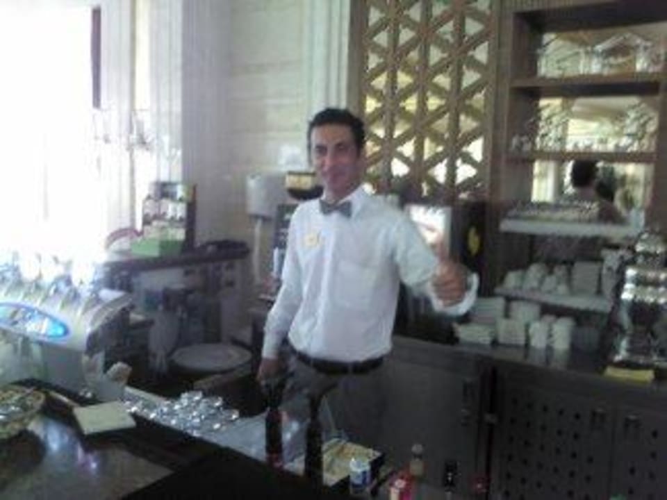 Alper, der beste Barkeeper Diamond Excellence Resort & Spa