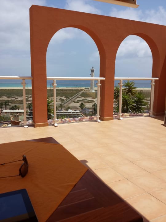 Terrasse/Balkon unserer Fewo Balcon de Jandia  Apartment