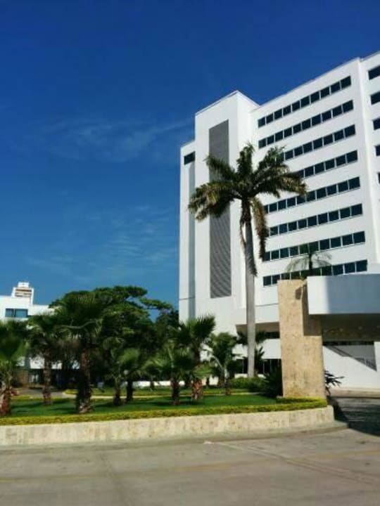 Rückansicht Hotel Hilton Cartagena