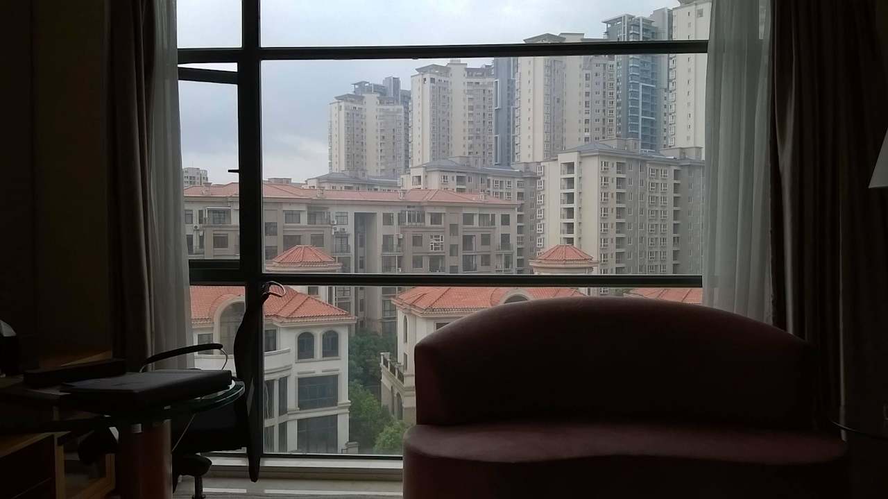 Ausblick vom Zimmer Nankang Grand Hotel