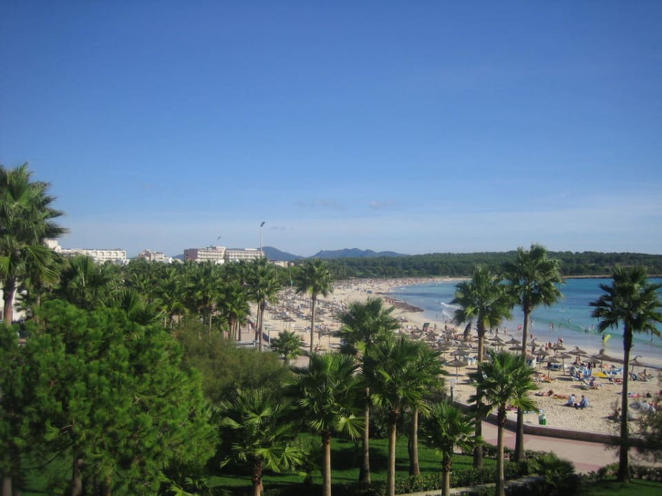 Ausblick vom Balkon Richtung Cala Millor Hipotels Mediterraneo