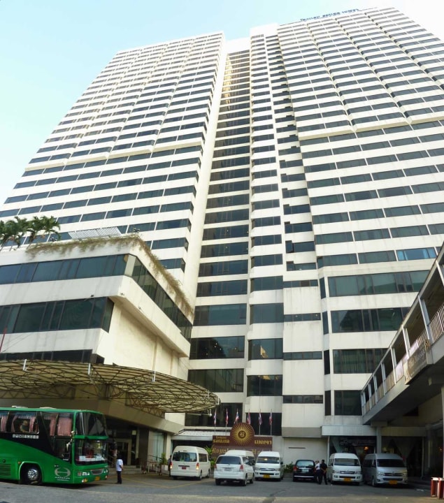 Eingangsbereich Royal Benja Hotel