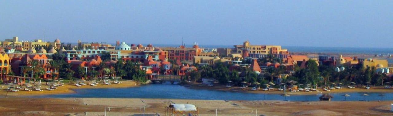 Panorama hotelu Sheraton Miramar Resort El Gouna