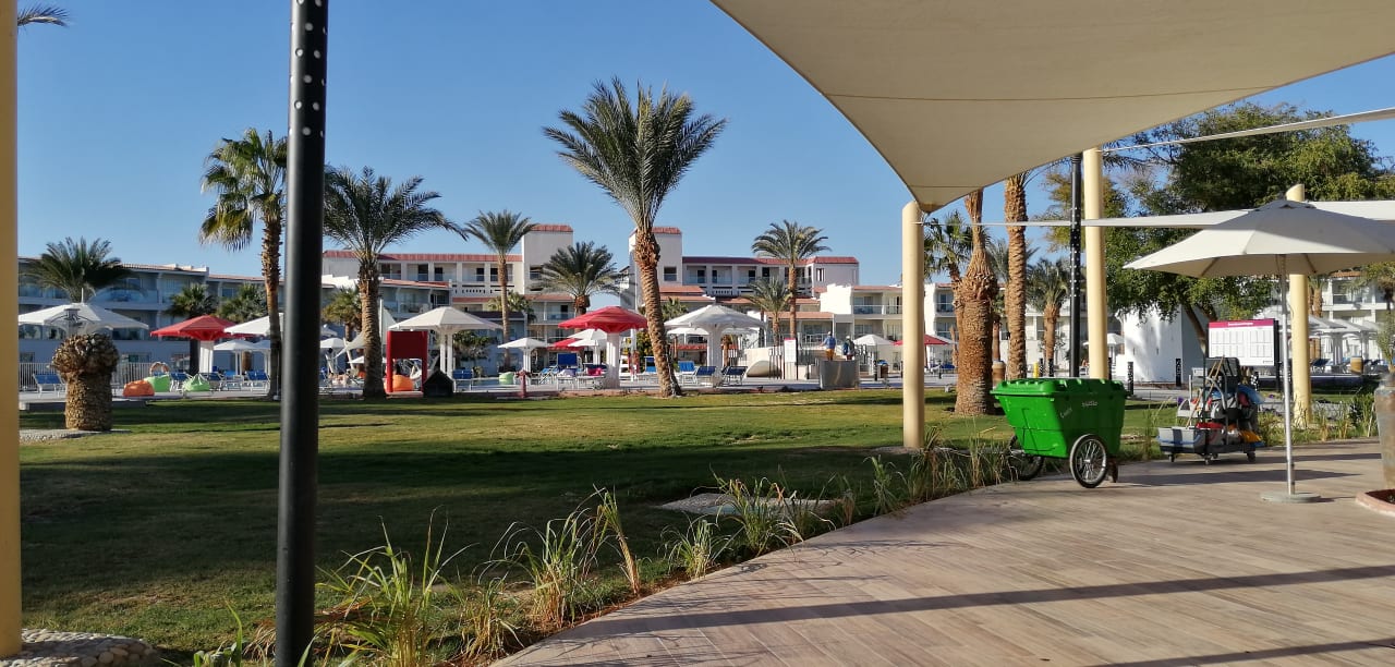 Gartenanlage Amarina Abu Soma Resort & Aquapark