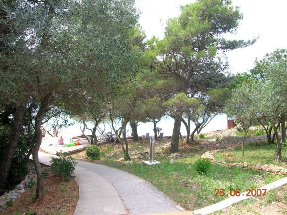 Depadance - dojście do plaży Hotel Kimen