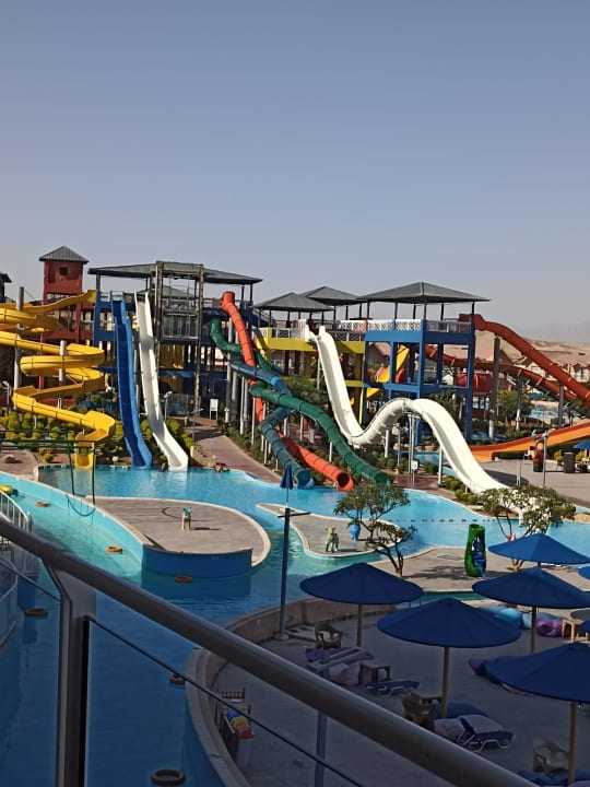 Außenansicht Pickalbatros Jungle Aqua Park Resort - Neverland Hurghada