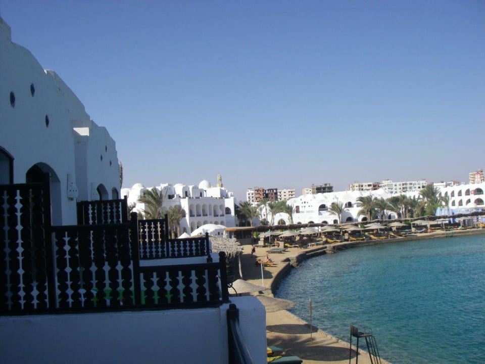 Blick vom Balkon Arabella Azur Resort