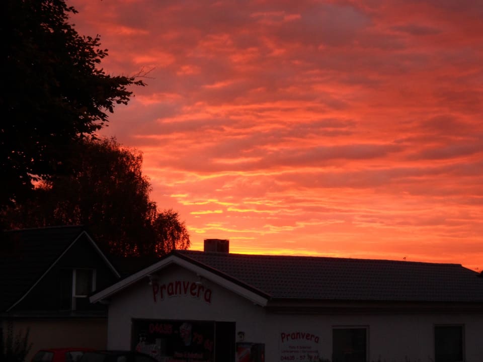 Wunderschöner Abendhimmel Hotel Söruper Hof