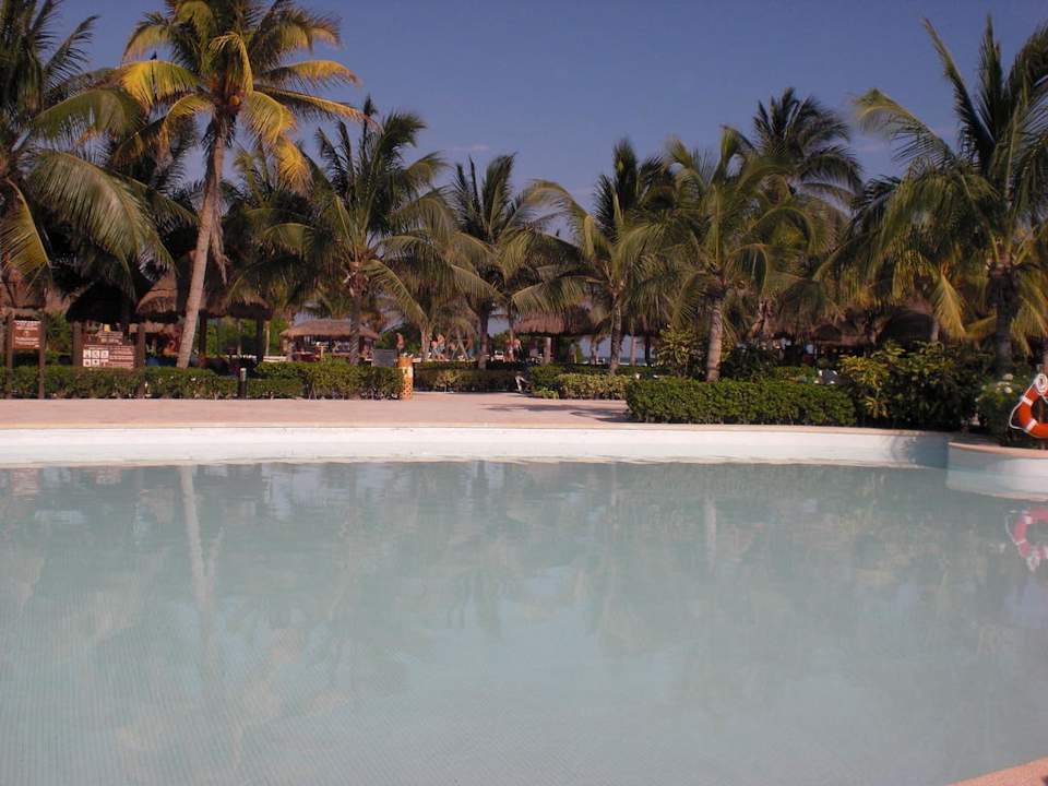 Riesige Poolanlage Grand Palladium Kantenah Resort & Spa