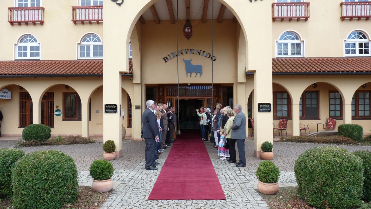 Eingang Hotel Spanischer Hof