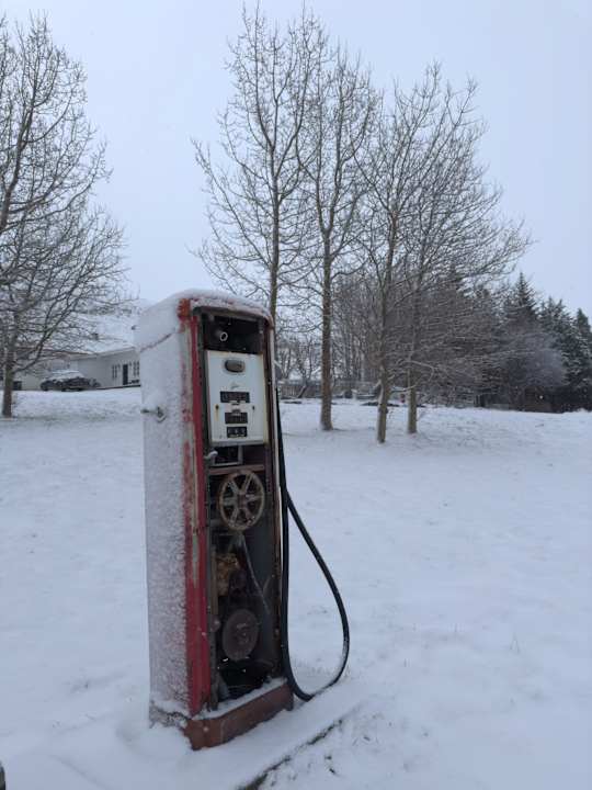 Ausblick Countryhotel Sveinbjarnargerdi