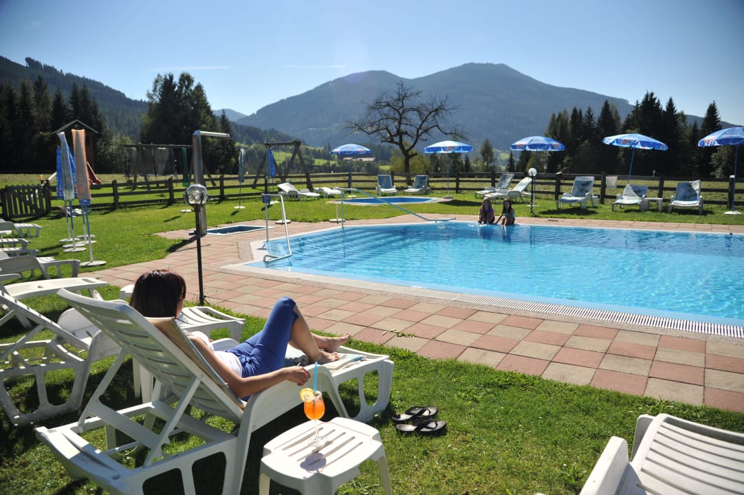 Beheiztes Freibad Alpengasthof Hotel Hochkönigblick
