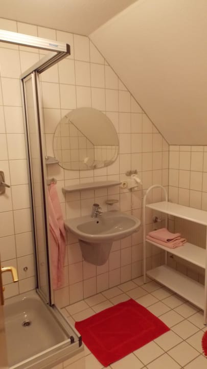 Badezimmer Gasthaus Pension Rezatgrund
