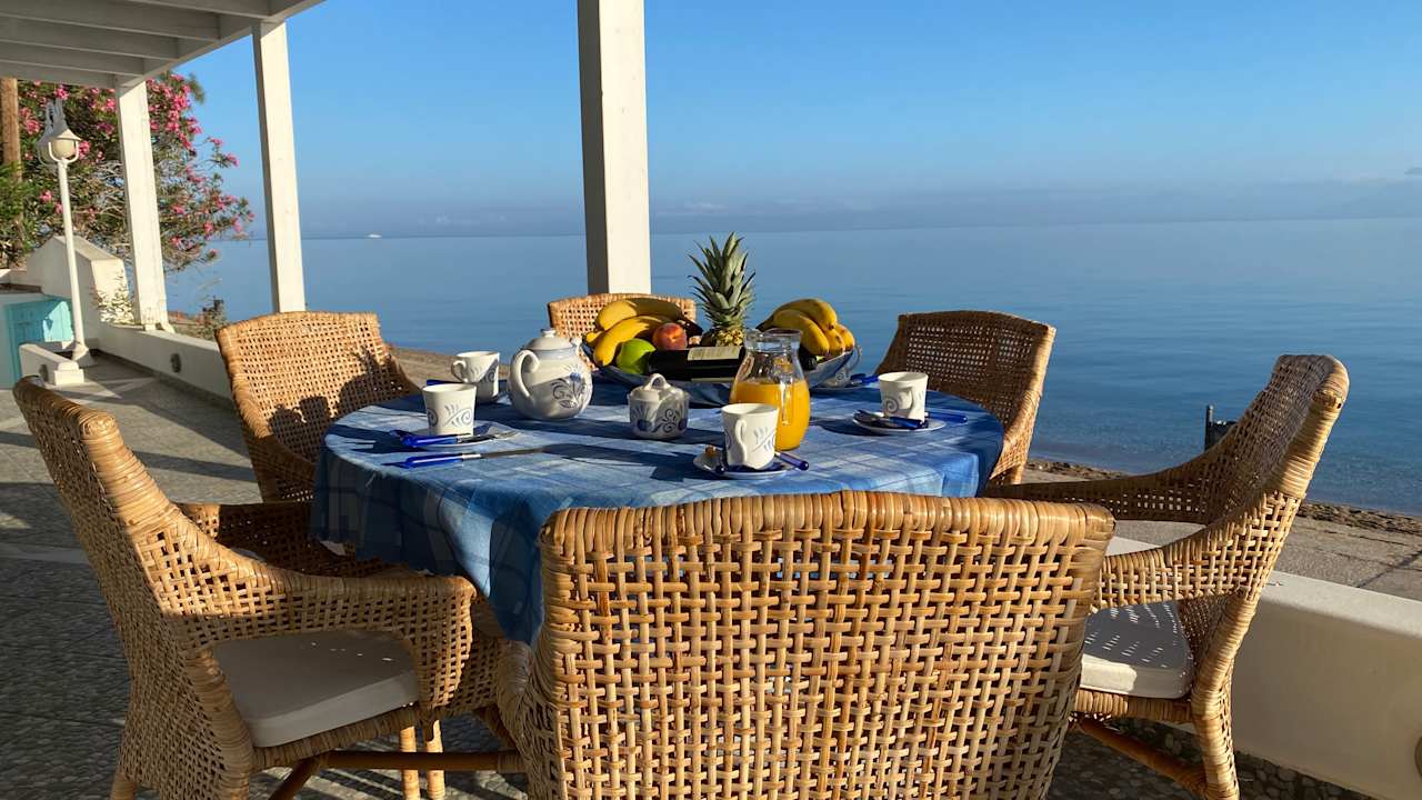 Ausblick Patras Luxury Seaside House