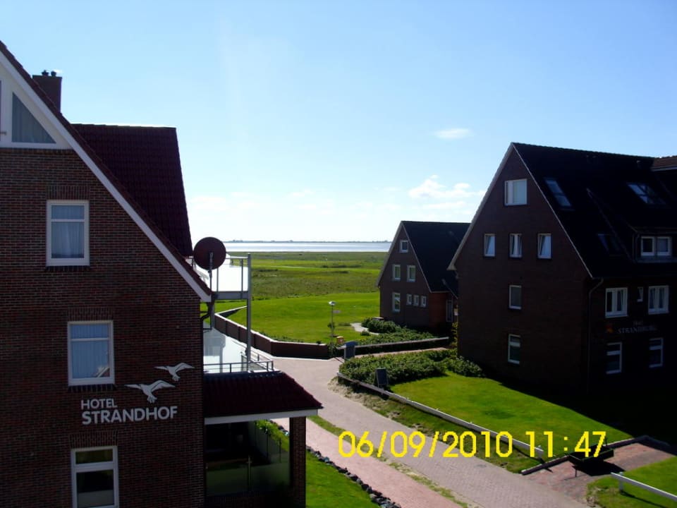 Seitlicher Wattenmeerblick/Festland Inselhus Apartments