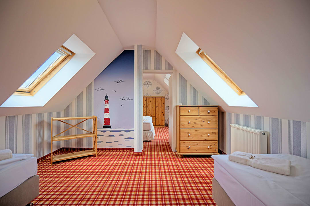 Schlafzimmer 3-Raum-Appartement Hotel Godewind