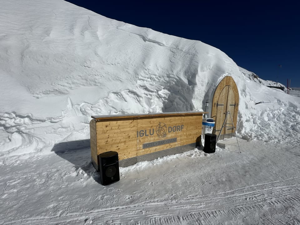 Außenansicht Iglu-Dorf Zugspitze