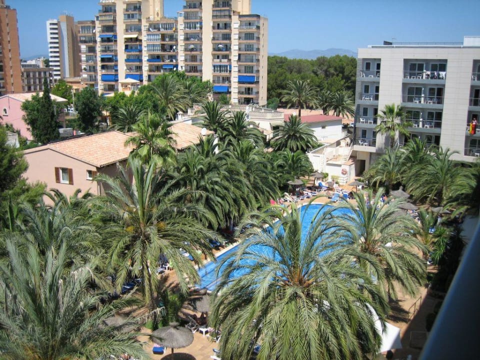 Ausblick vom Balkon Hotel Cosmopolitan