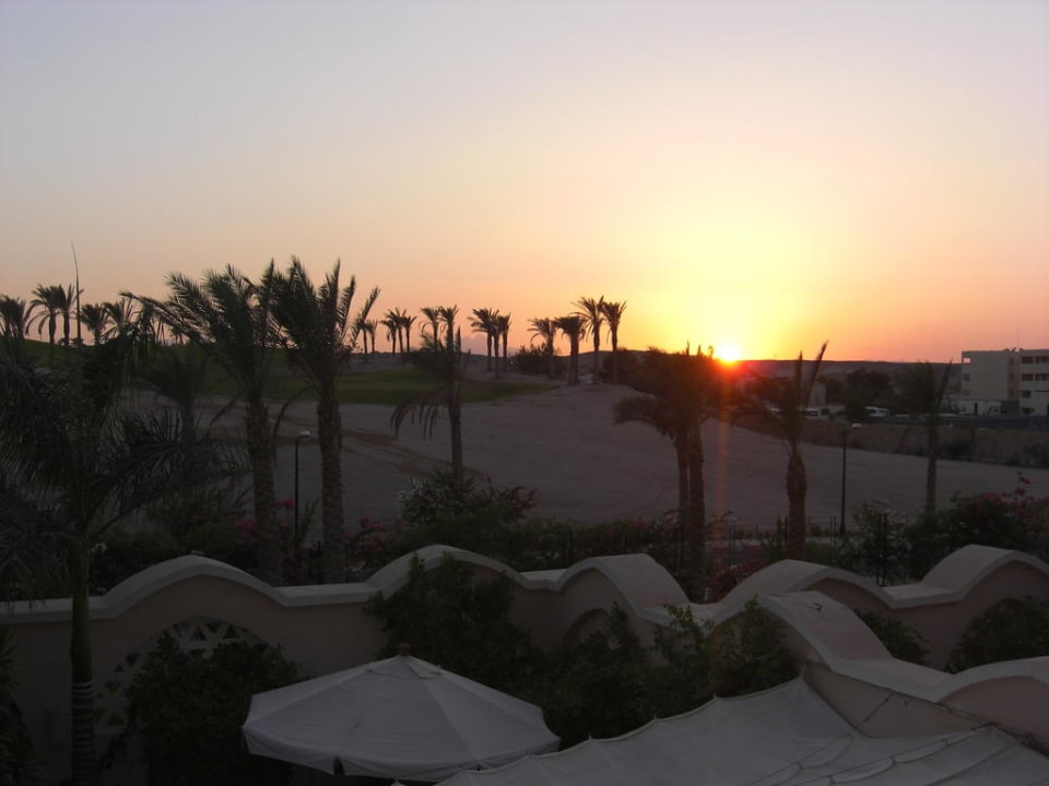 Ausblick vom Balkon Hotel JAZ Makadi Star & Spa