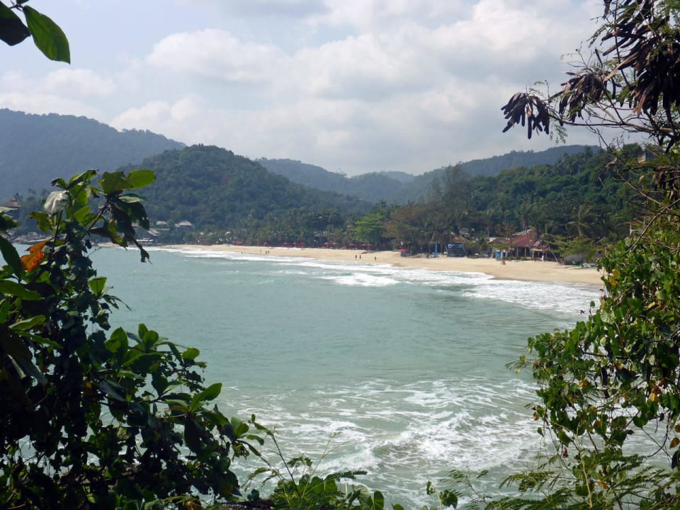 Die Bucht vor dem Hotel Buri Rasa Village Phangan