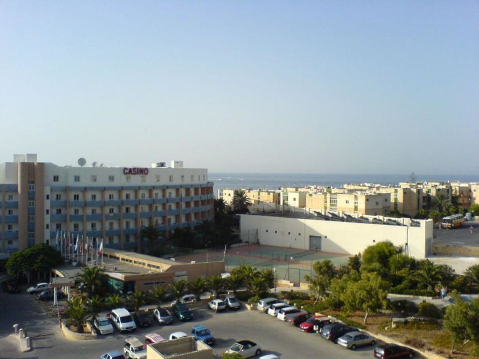 Blick vom Balkon db San Antonio Hotel + Spa