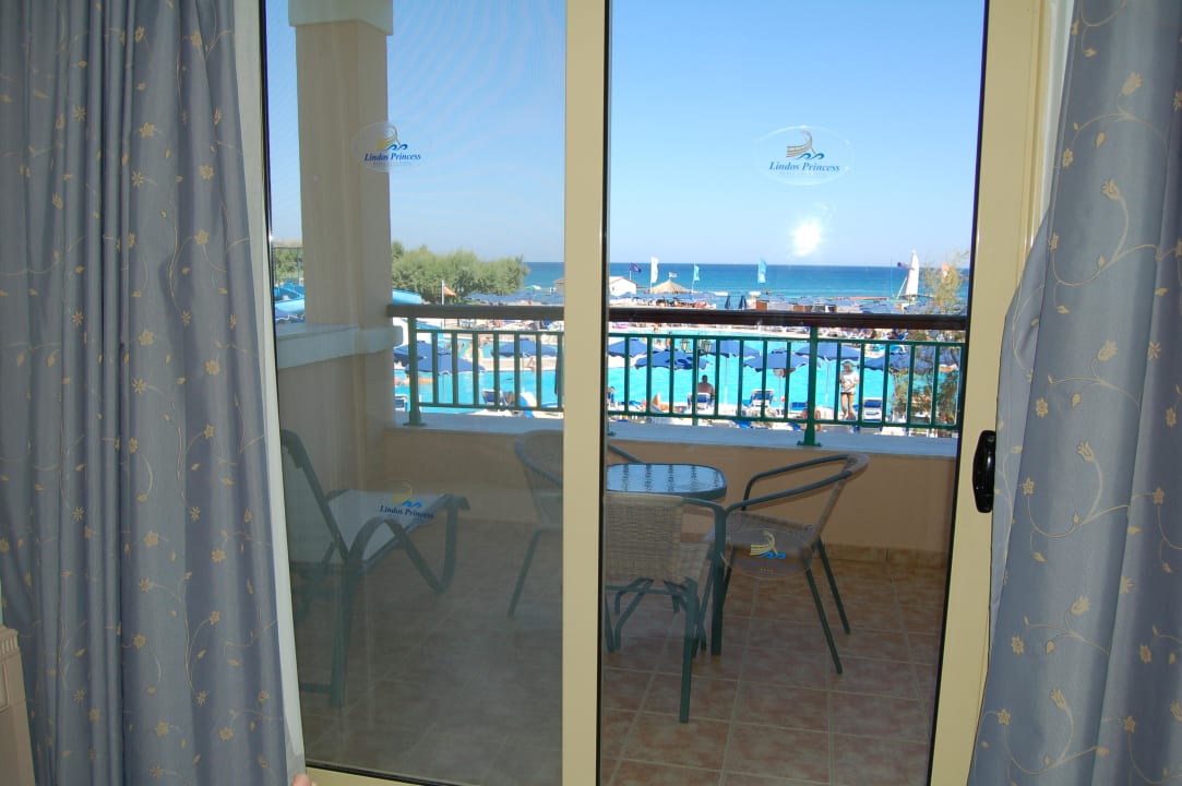 Terrasse Familienzimmer Typ A Lindos Princess Beach Resort & Spa