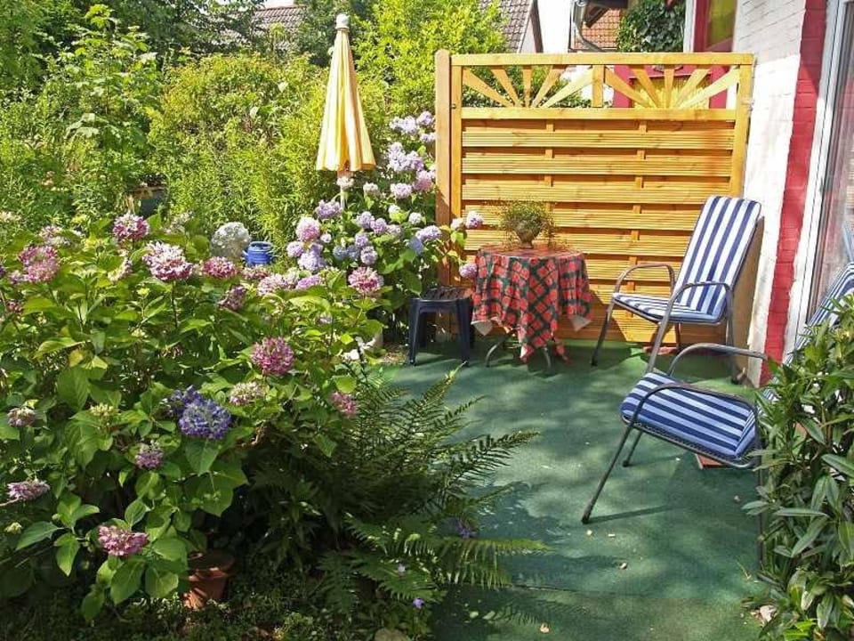 Terrasse Ferienwohnung Allegro