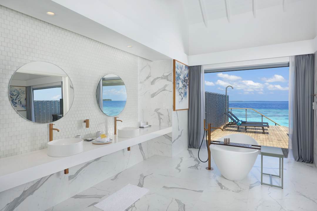 Zimmer Outrigger Maldives Maafushivaru Resort