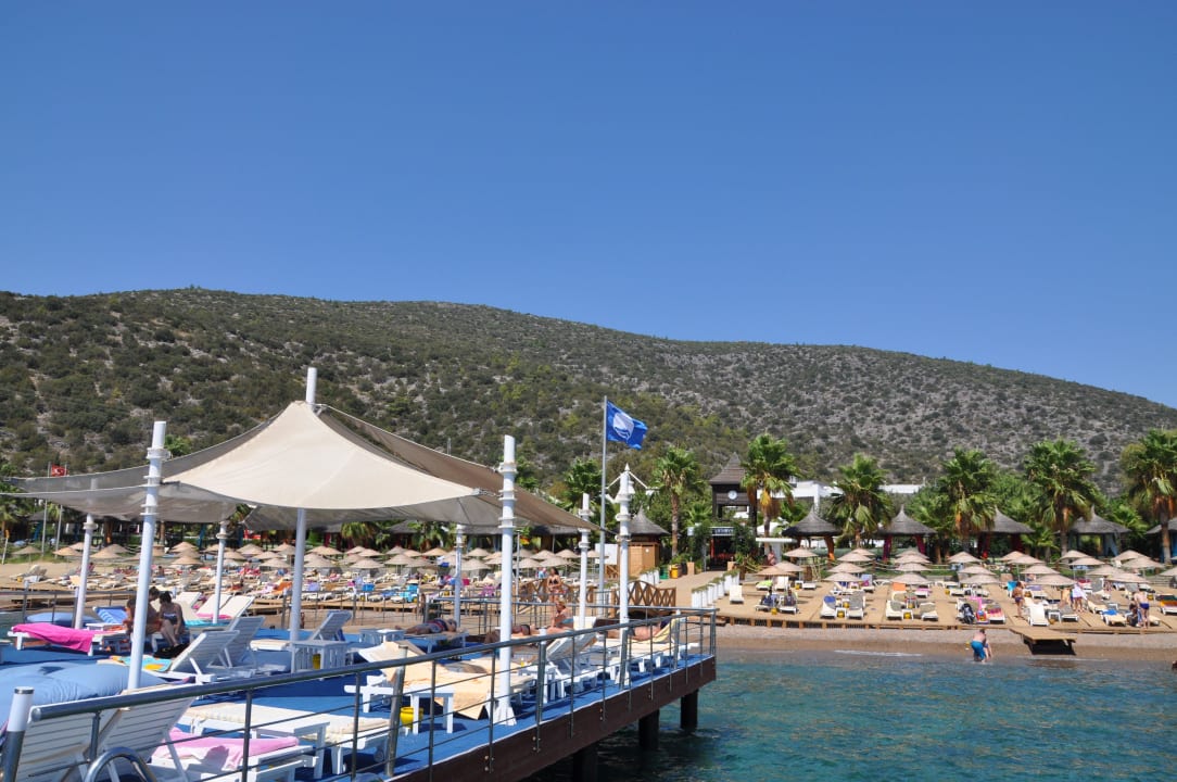 Plaża z mola Latanya Park Resort