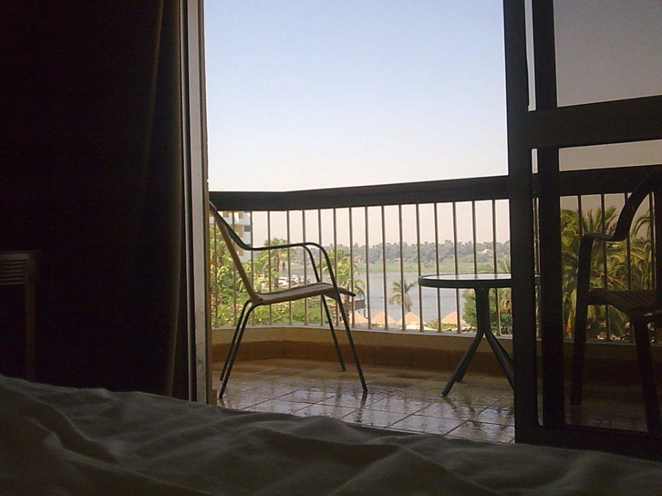 View from room 408 Pyramisa Hotel Luxor