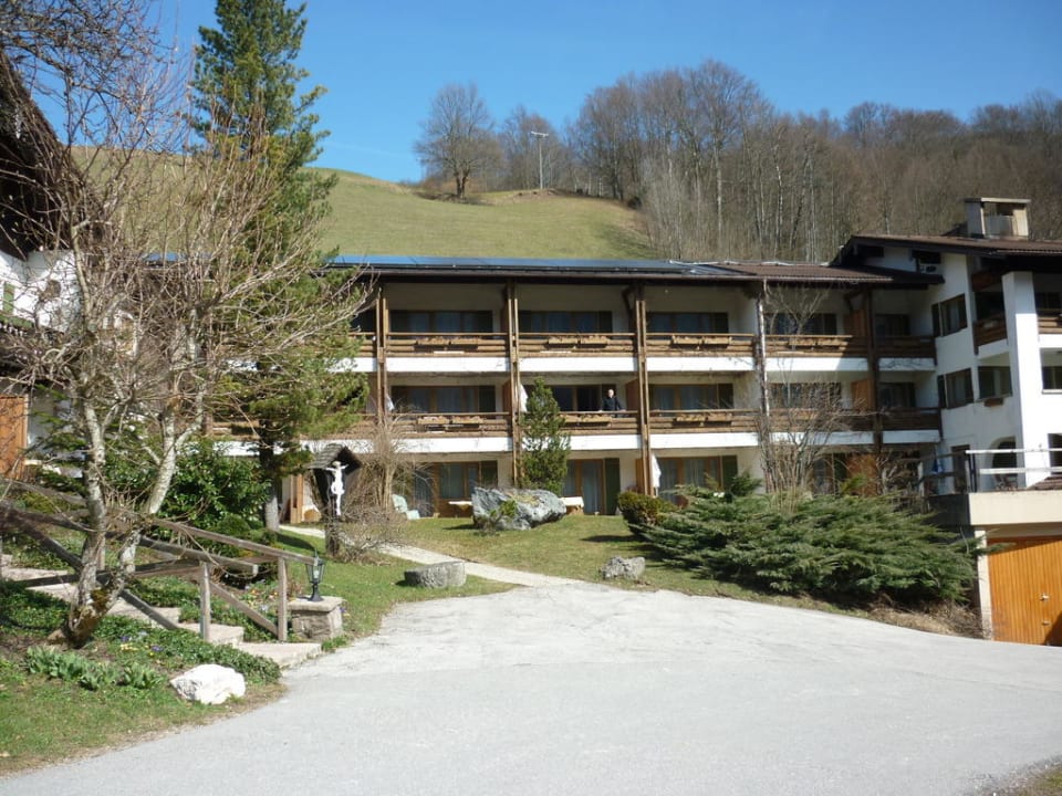 Zufahrt zum Hotel Berghotel Rehlegg