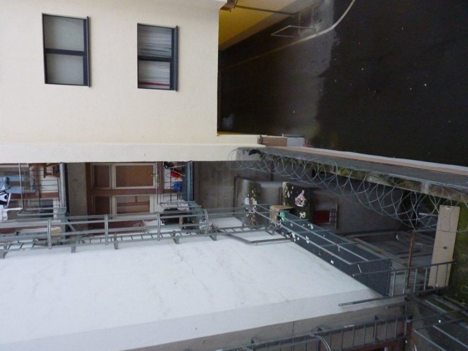 Innenhof Hotel Rossija