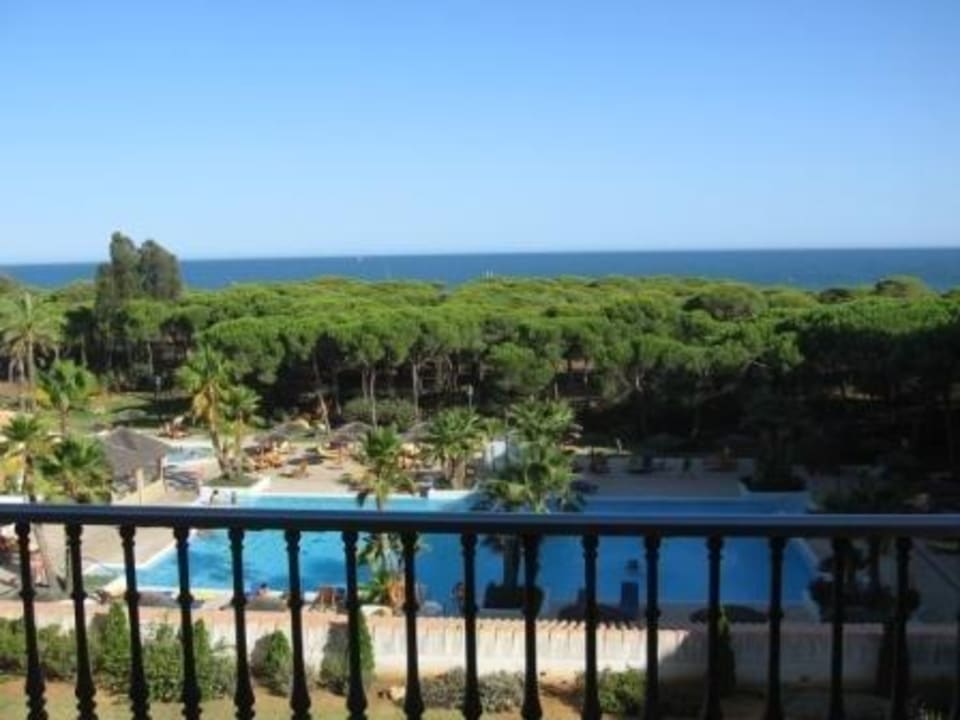 Aussicht vom Balkon im 3. Stock TUI BLUE Isla Cristina Palace