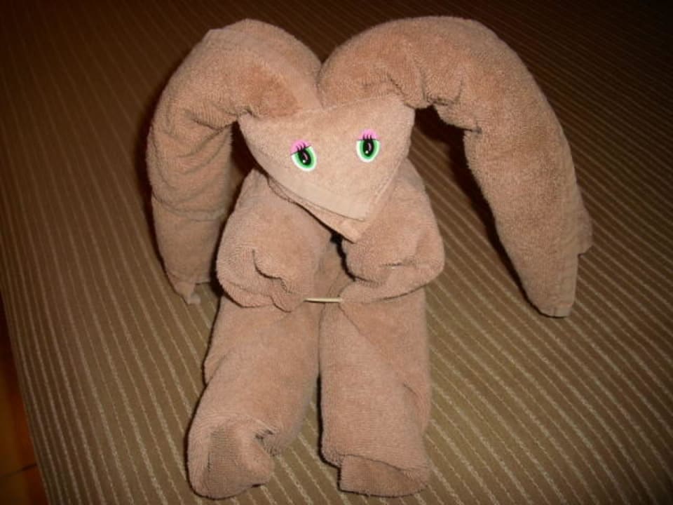 Handtuchfaltkunst Hotel Riu Tequila