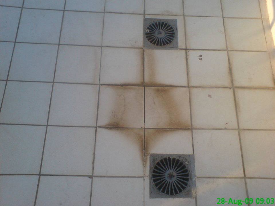 Duschbereich Pool Hotel Green Ocean