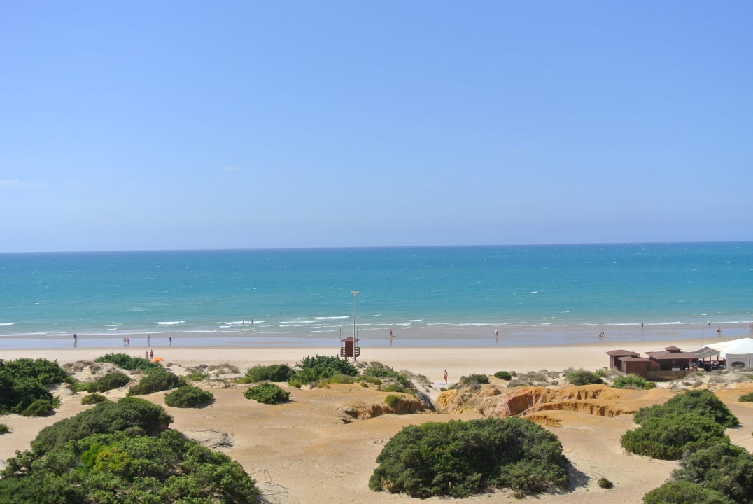 Blick vom Balkon Hipotels Playa la Barrosa