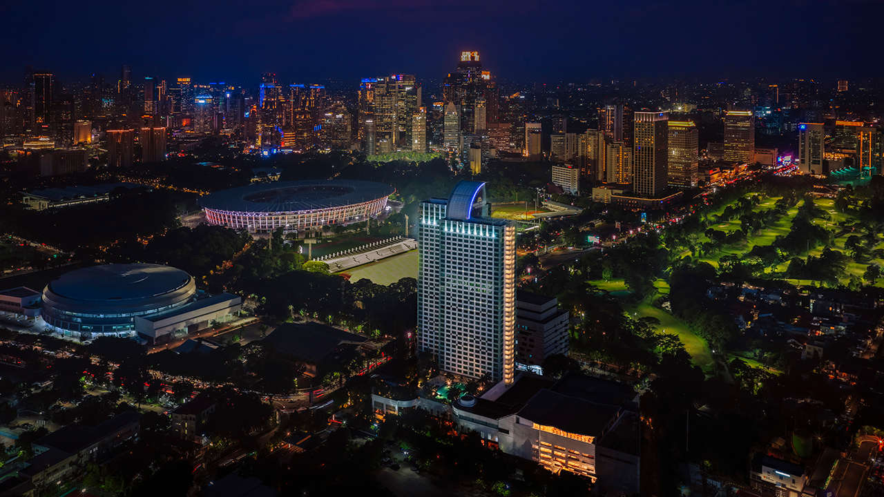 Außenansicht Hotel Mulia Senayan, Jakarta