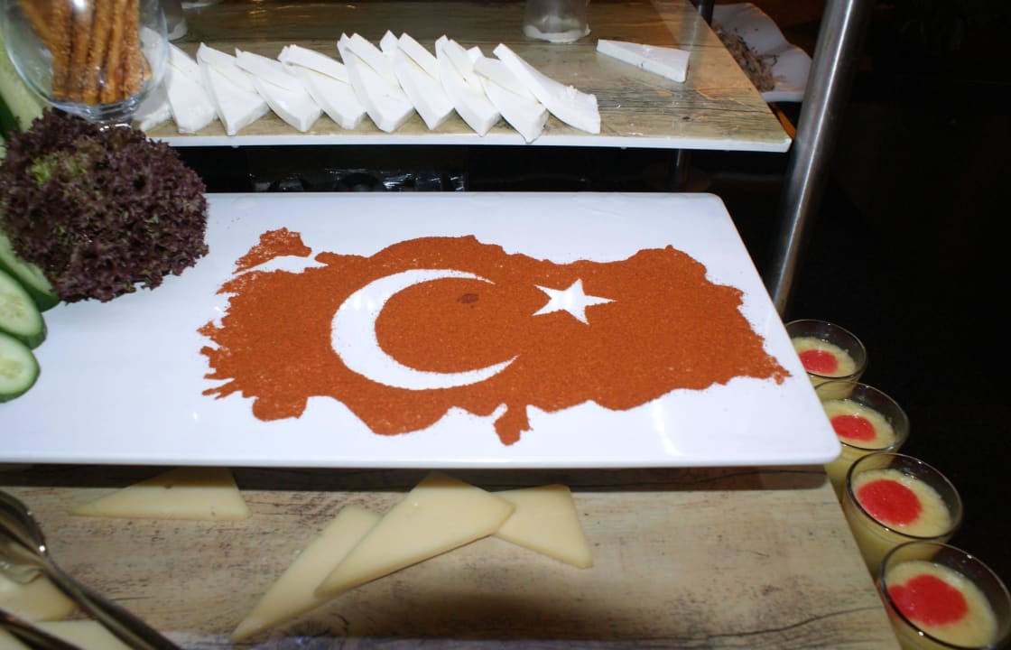 Deko zum Türkischen Abend Aydinbey Kings Palace & Spa