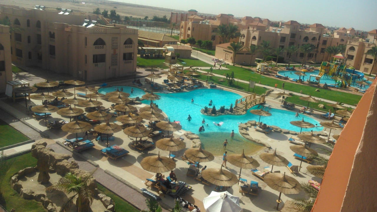Basen główny Pickalbatros Aqua Park Resort - Hurghada