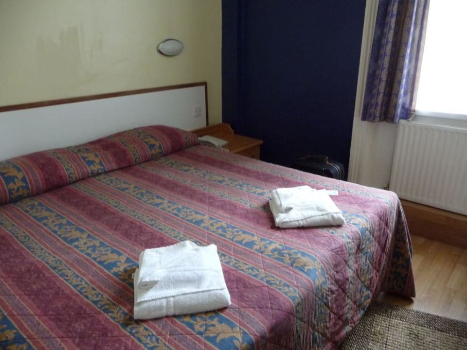 Erster Eindruck vom Zimmer. Hotel Huttons