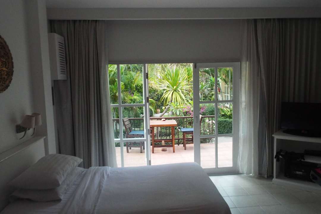 Blick aus dem Zimmer Laksasubha Hua Hin