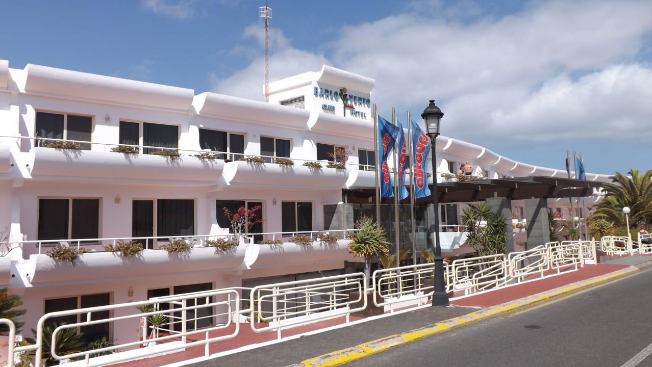 Hoteleingang allsun App.-Hotel Barlovento
